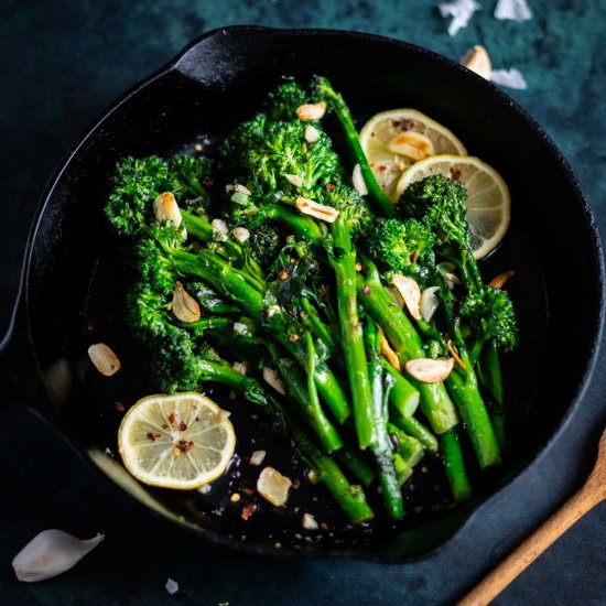 Sauteed Broccolini with Garlic