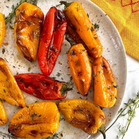 Air Fryer Mini Peppers