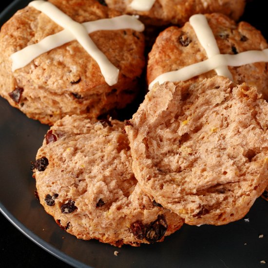 Hot Cross Scones