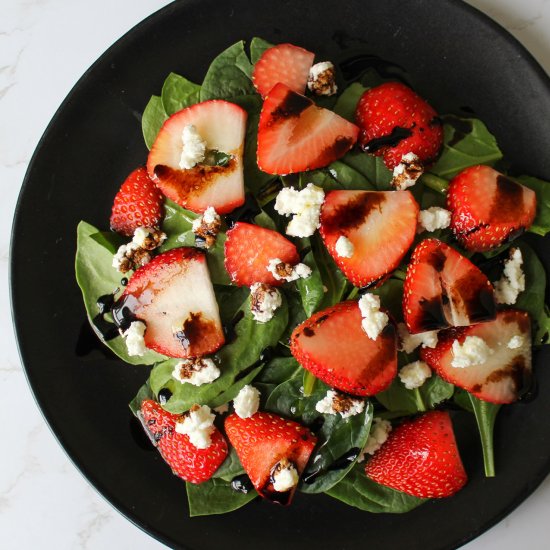 Strawberry Spinach Salad