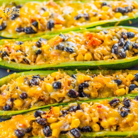 Mexican Zucchini Boats