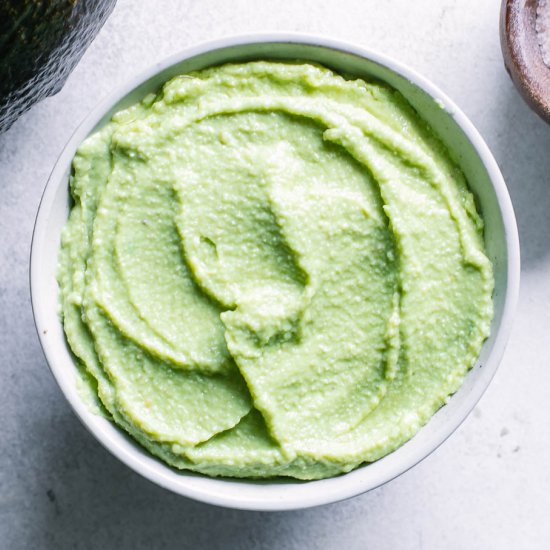 Vegan Avocado Crema Sauce