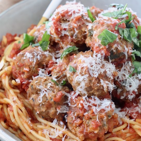 Italian Slow Cooker Meatballs