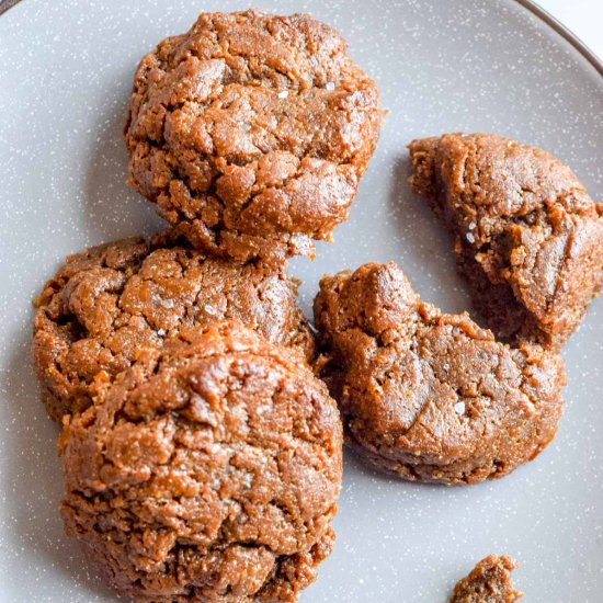 Soft Almond Butter Cookies