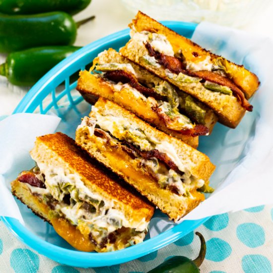 Jalapeno Popper Grilled Cheese