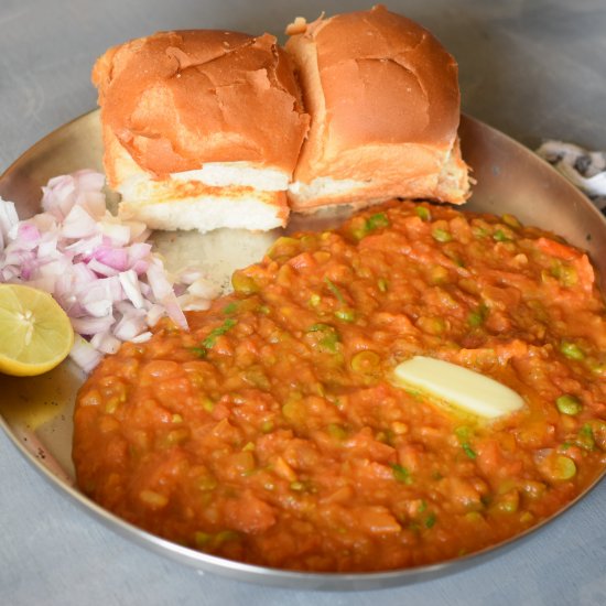 Mumbai Style Pav Bhaji