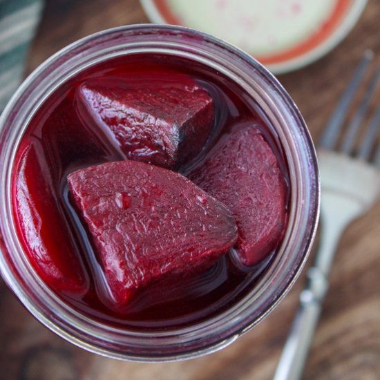 Refrigerator Pickled Beets