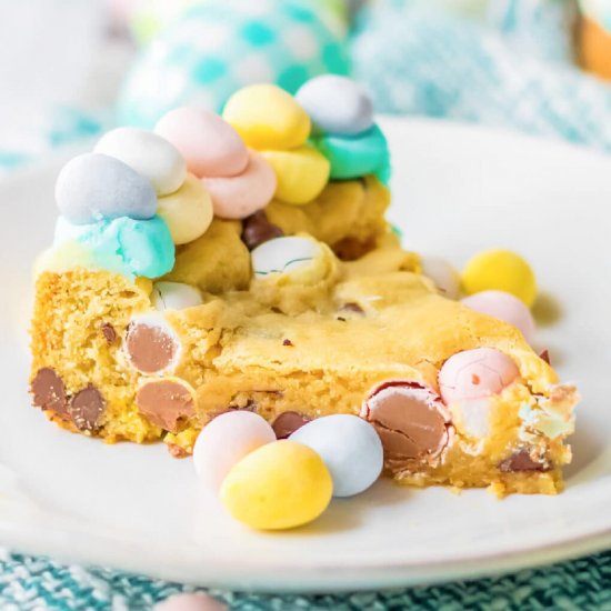 Easter Mini Eggs Cookie Cake