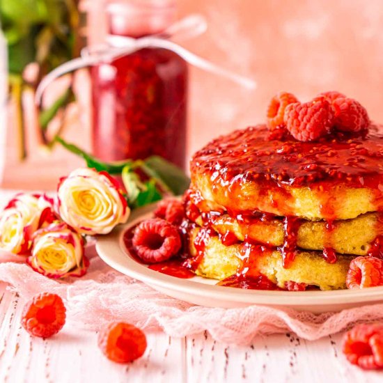 Raspberry Pancakes