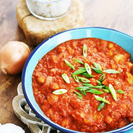 Chickpea And Tomato Curry