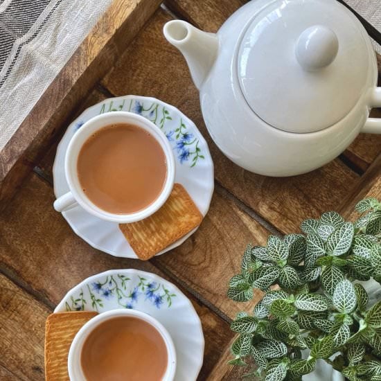 Masala Chai with Whole Spices