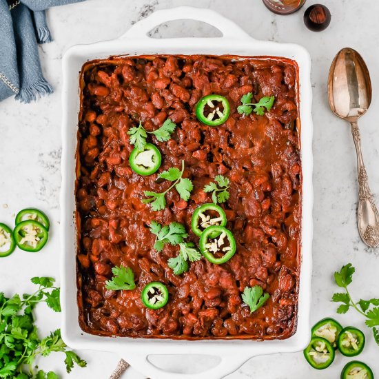 Chorizo Baked Beans