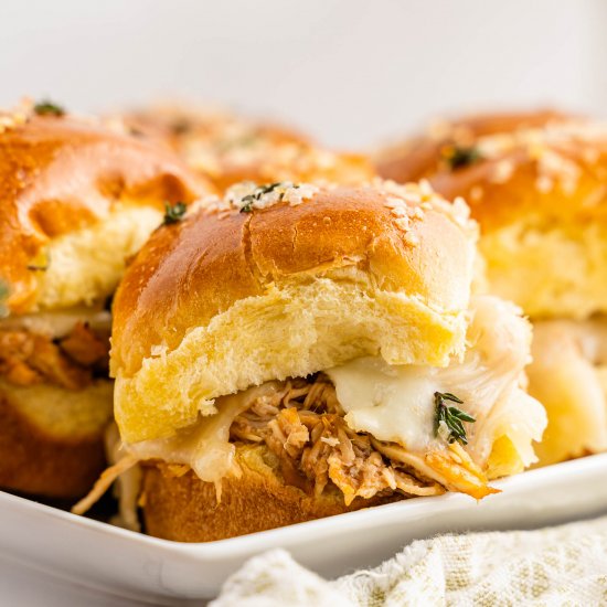 BBQ Chicken Sliders