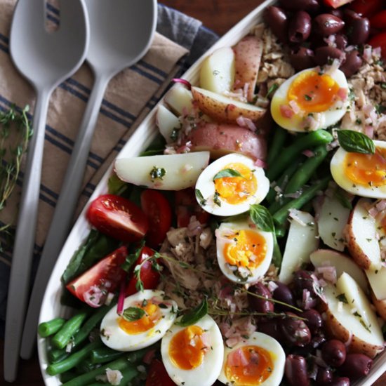 Classic French Niçoise Salad