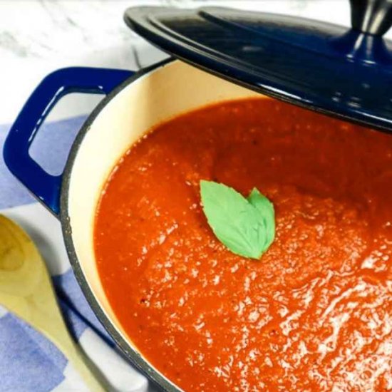 Easy Low Sodium Tomato Sauce