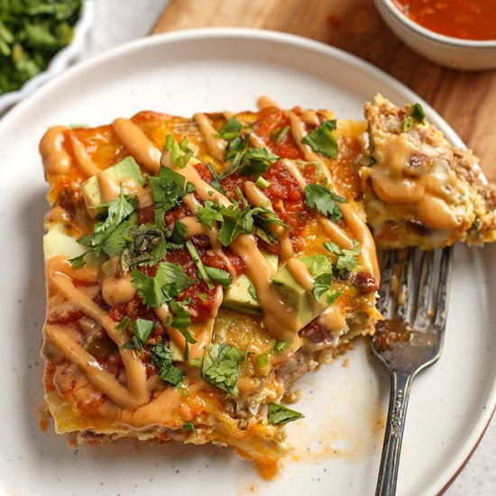 Mexican Style Breakfast Casserole