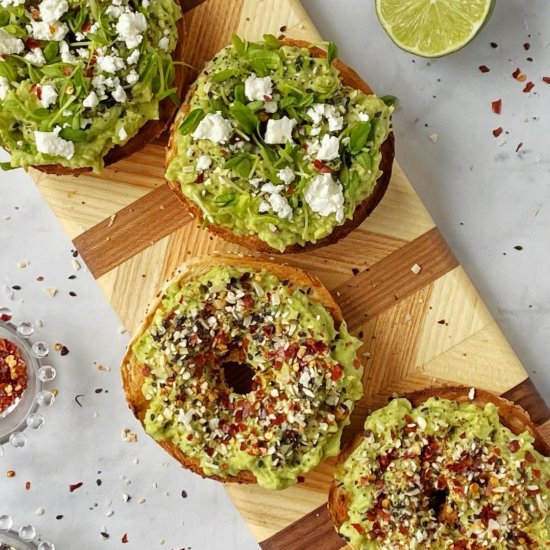 Avocado Everything Bagel