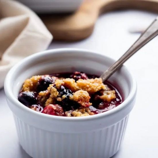 Vegan Berry Crumble