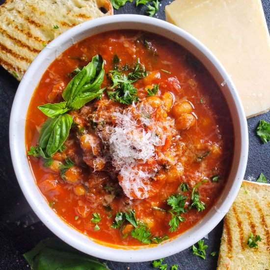 Sausage & Tomato Soup