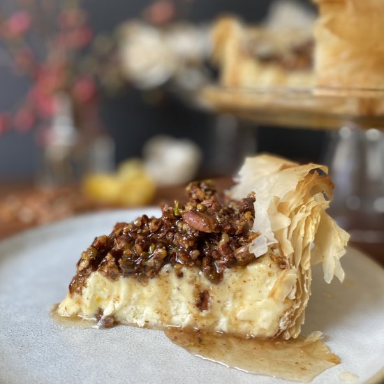 Baklava Cheesecake