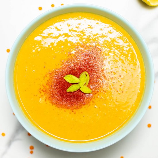 Instant Pot Red Lentil Soup