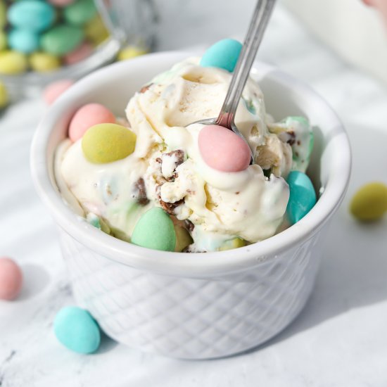 Mini Egg Ice Cream