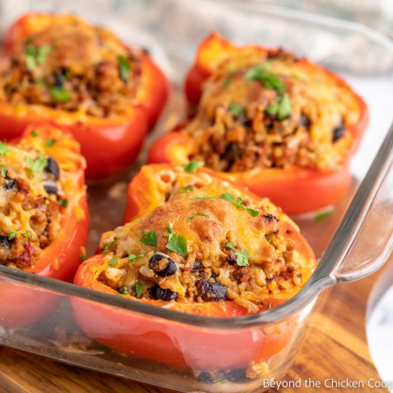 Turkey Stuffed Peppers