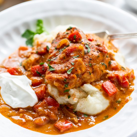 Chicken Paprikash