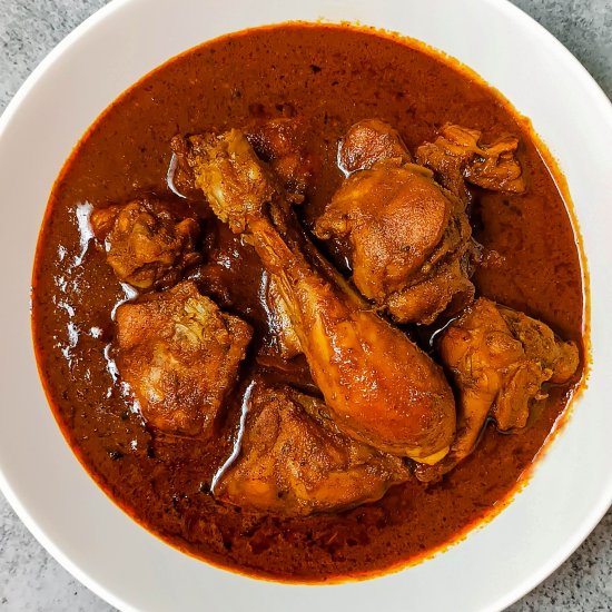 Spicy Chicken Kolhapuri Masala