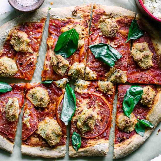 Vegan Margherita Pizza