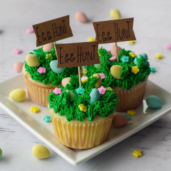 Mini Egg Cupcakes