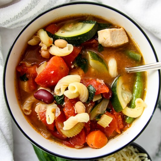 Chicken Minestrone Soup