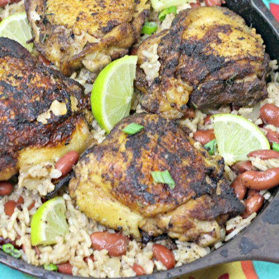 Gluten-Free Jerk Chicken & Rice