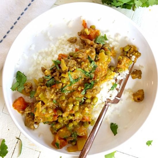 Easy Lamb Korma Curry