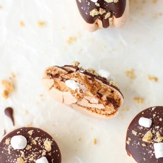 S’mores Macarons