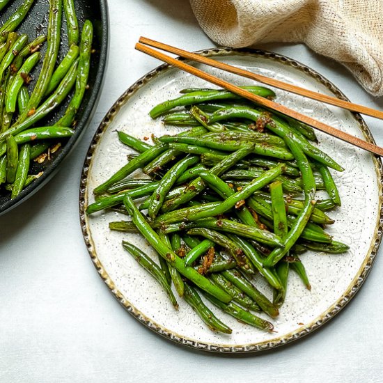 Chinese Garlic Green Beans