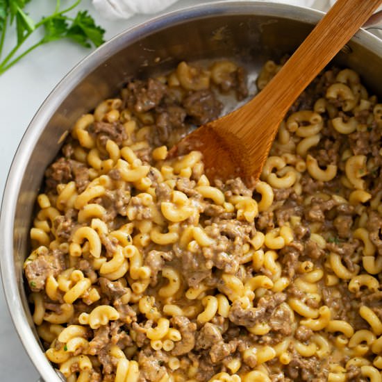 Homemade Hamburger Helper