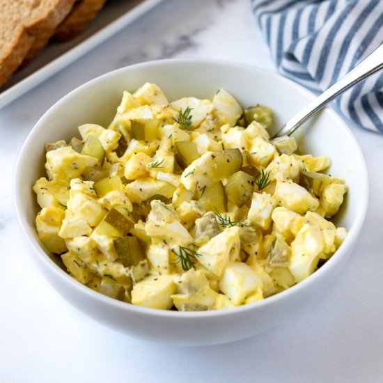 Egg Salad with Pickles