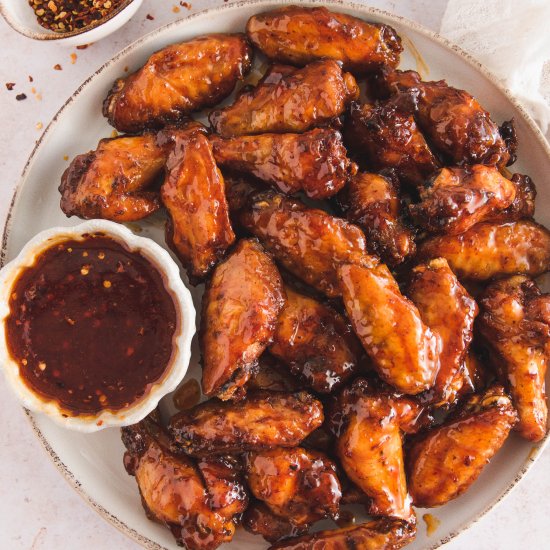 Hot Honey Chicken Wings