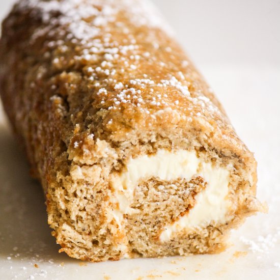 Banana Roll Cake