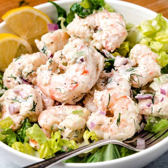 Florida Keys Pink Shrimp Salad