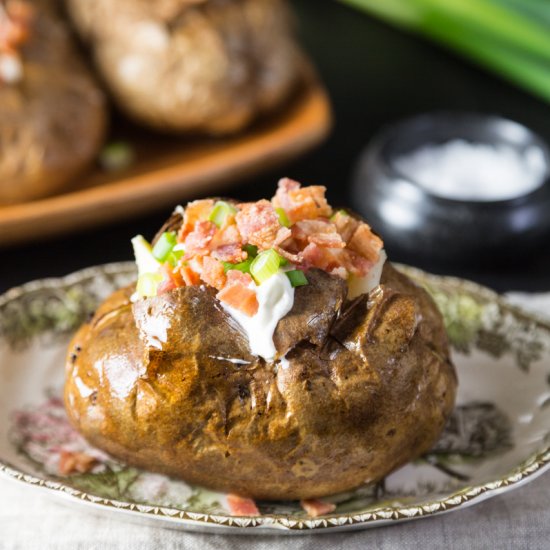 Air Fryer Baked Potatoes