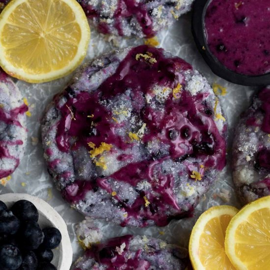 Lemon Blueberry Cookies