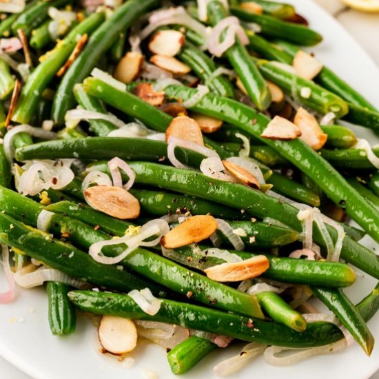 Green Beans Almondine