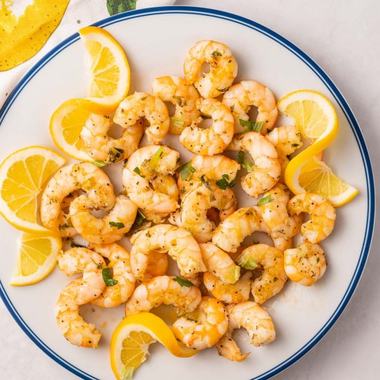 Pan Seared Lemon Herb Shrimp