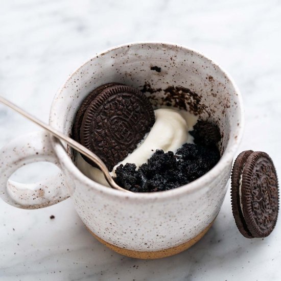 2 Ingredient Oreo Mug Cake