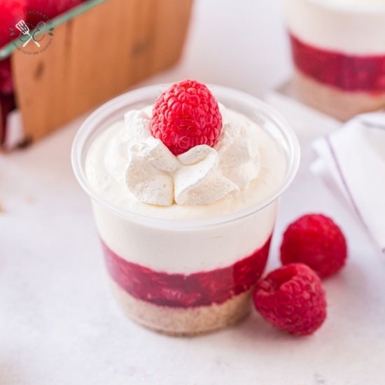 Raspberry Cheesecake Shooters