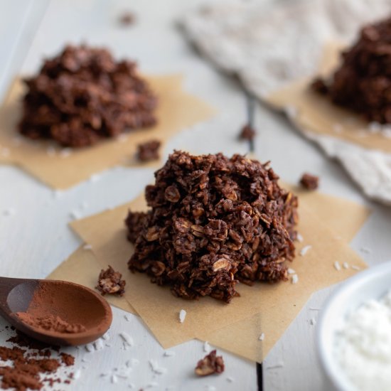 Healthy Haystack Cookies