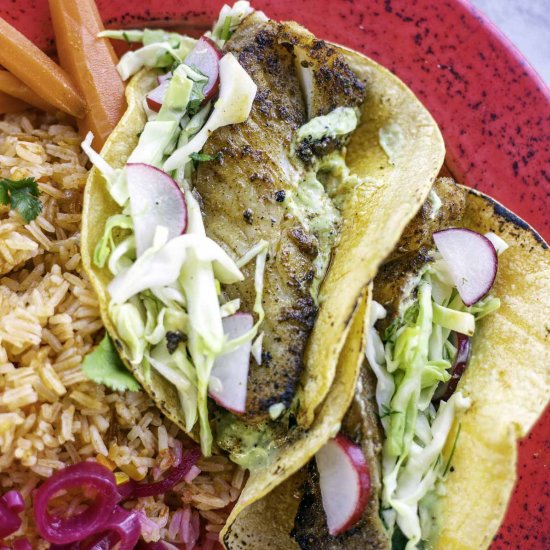 Blackened Fish Tacos