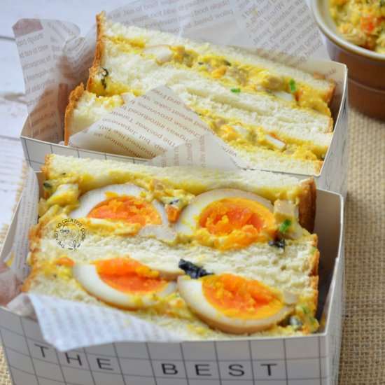 KOREAN OVERNIGHT EGG SANDWICH